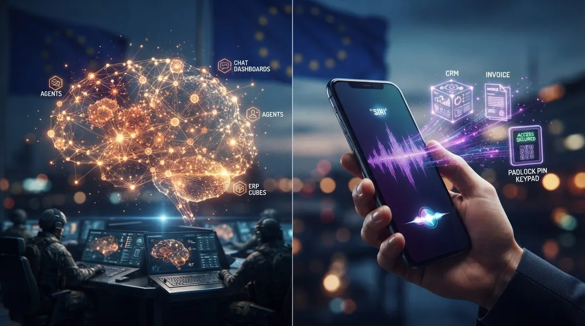 CallMerlin vs Swoep: ERP-KI-Schicht vs Voice-to-SaaS
